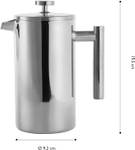 French Press EW-FP-2020 Silber