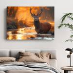 Bild Hirsch Tiere X 70 x 50 cm