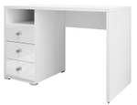 Schreibtisch ISE II Weiß - Holzwerkstoff - 120 x 76 x 50 cm