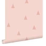 Tapete grafische Dreiecke 7241 Pink