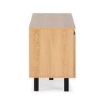 Meuble TV Molina 3 portes Marron - Bois manufacturé - 150 x 58 x 40 cm