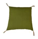 Coussin Lawas Vert - Textile - 45 x 4 x 45 cm