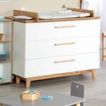 Set de chambre bébé Finn 3 pcs Blanc - Bois manufacturé