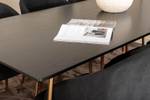 Essgruppe Pippi 25 (7-teilig) Schwarz - Massivholz - 90 x 75 x 190 cm