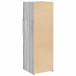 Highboard DE2282 Grau - Holzwerkstoff - 43 x 124 x 40 cm