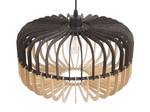 Lampe suspension SOUS Noir - Marron - Bois manufacturé - 40 x 124 x 40 cm