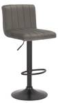 Tabouret de bar Jamie Lot de 2 Gris