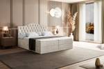 Boxspringbett VILA-1 Beige - Breite: 200 cm - H4