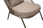 Chaise longue Lindos lot de 2 Beige