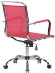 Chaise de bureau Barnet Mesh Rouge - Textile - 58 x 94 x 63 cm