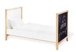Kinderbett Calimero mit Tafellack Weiß - Holzwerkstoff - 83 x 79 x 149 cm