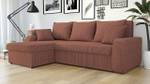 Ecksofa Kris Cord Rosé