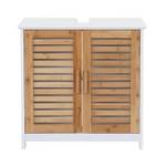 Meuble sous-vasque B41 Marron - Bambou - 60 x 60 x 30 cm