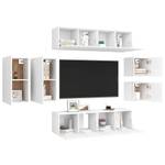 TV-Schrank 8er Set D567 Reinweiß