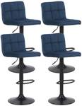 Barhocker Feni 4er Set Blau