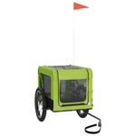 Remorque vélo pour chien 3028772-1 Vert - 123 x 66 x 63 cm