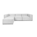 Modulsofa VERONA L Hellgrau