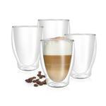 Milano 4x250ml Kaffeegläser doppelwandig 19 x 20 cm