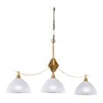 Hanglamp Amsterdam met 3 lichtbronnen - oud messing