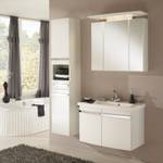 Meuble lavabo Bina Blanc brillant / Blanc