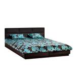 Bed-set Austin bruin kunstleer - 100 x 200cm - Bedframe zonder matras & lattenbodem
