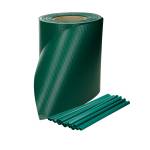 PVC Sichtschutzstreifen Rolle 65 m Grün Grün - Kunststoff - 19 x 23 x 6500 cm