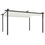 Tonnelle de jardin 3012227 Crème - Profondeur : 400 cm