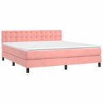 Boxspringbett 3017268-21 Pink - Breite: 180 cm