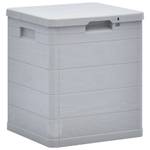 Garten-Aufbewahrungsbox Grau - Kunststoff - 44 x 50 x 43 cm
