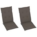 Gartenstuhl (2er Set) 3007487-1 Taupe