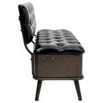 Banc de rangement 299505 Noir