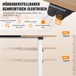 Stehschreibtisch JV10677DE Holz