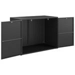 Gartenschrank 3029015 Schwarz