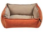 Tierbett IZMIR Beige - Orange - 50 x 37 cm