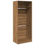 Kleiderschrank 298537-6 Eiche Dekor - Breite: 80 cm