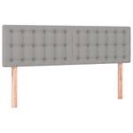 Boxspringbett 3017288-27 Hellgrau - Tiefe: 203 cm