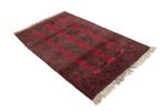 Teppich Afghan I Rot - Textil - 117 x 1 x 191 cm