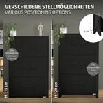 Aktenschrank abschließbar Schwarz