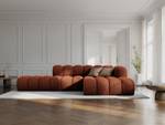 modulares Ecksofa LUPINE 5 Sitzplätze Braun