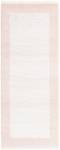 Tapis de passage Darya DCCCXCV Rose foncé - Textile - 79 x 1 x 201 cm