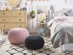 Pouf CONRAD Pink - 50 x 35 x 50 cm