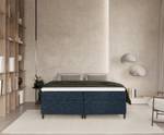 Boxspringbett Araya I Taschenfederkern Blau - Breite: 160 cm