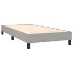 Boxspringbett 3017287-10 Hellgrau - Breite: 100 cm