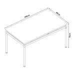 Esstisch Hemnes 100 x 60 cm