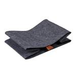Aufbewahrungskorb Set in 3 Größen Braun - Grau - Kunststoff - Textil - 30 x 20 x 19 cm