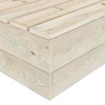 Garten-Lounge-Set Braun - Massivholz - Holzart/Dekor - 60 x 30 x 60 cm