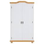 Armoire MÜNCHEN Blanc - Bois massif - Bois/Imitation - 103 x 180 x 56 cm