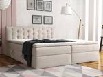 Boxspringbett Doppelbett Merano Beige - Breite: 200 cm