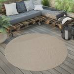 Outdoorteppich Timber 125 Beige - 160 x 160 cm