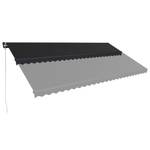 Auvent rétractable 3007205-1 Anthracite - 300 x 1 x 600 cm